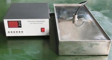 Penyegelan Kotak Logam Membersihkan Immersible Ultrasonic Transducer dan Generator 2000W