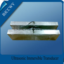 Stainless Steel Immersible Ultrasonic Transducer dengan pelat ultrasonik getaran