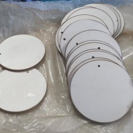 Piring Keramik Piezo Putaran Standar CE Untuk Sensor Getaran Ultrasonik