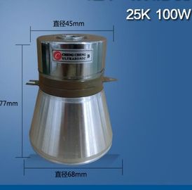 Sensor Transduser Ultrasonik Piezoelektrik Stainless Steel 100W 25K