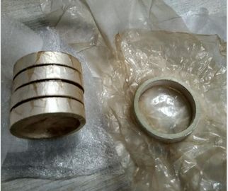 Tabung Dan Bentuk Cincin Piezo Piring Keramik Dua Elektroda Ukuran Disesuaikan Efisiensi Tinggi