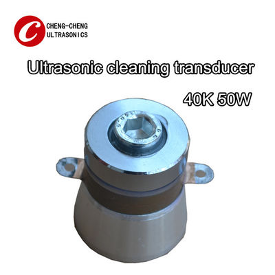 50W 40K Piezoelectric Ultrasonic Transducer Untuk Membersihkan Tank