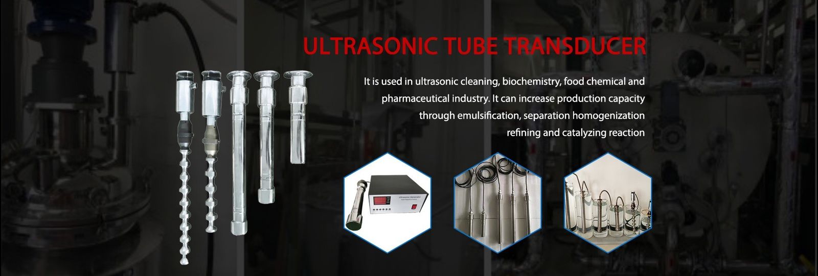 kualitas Ultrasonic Transducer pembersihan pabrik
