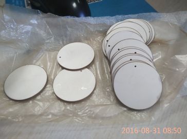 43x2mm Putaran Piezoelektrik Keramik Disc Positif dan Negatif di Sisi Opposit
