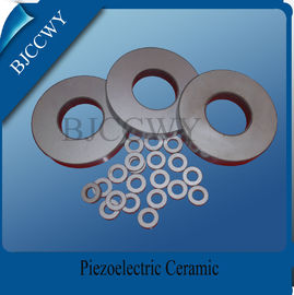 Cincin bentuk Piezo keramik piring 24mm 50Khz untuk Ultrasonic Transducer