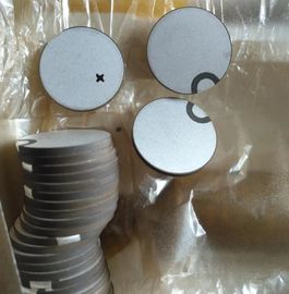 Pelat Keramik Piezo Tahan Panas yang baik / Piezoelektrik Pelat Keramik untuk Detektor Ultrasonik